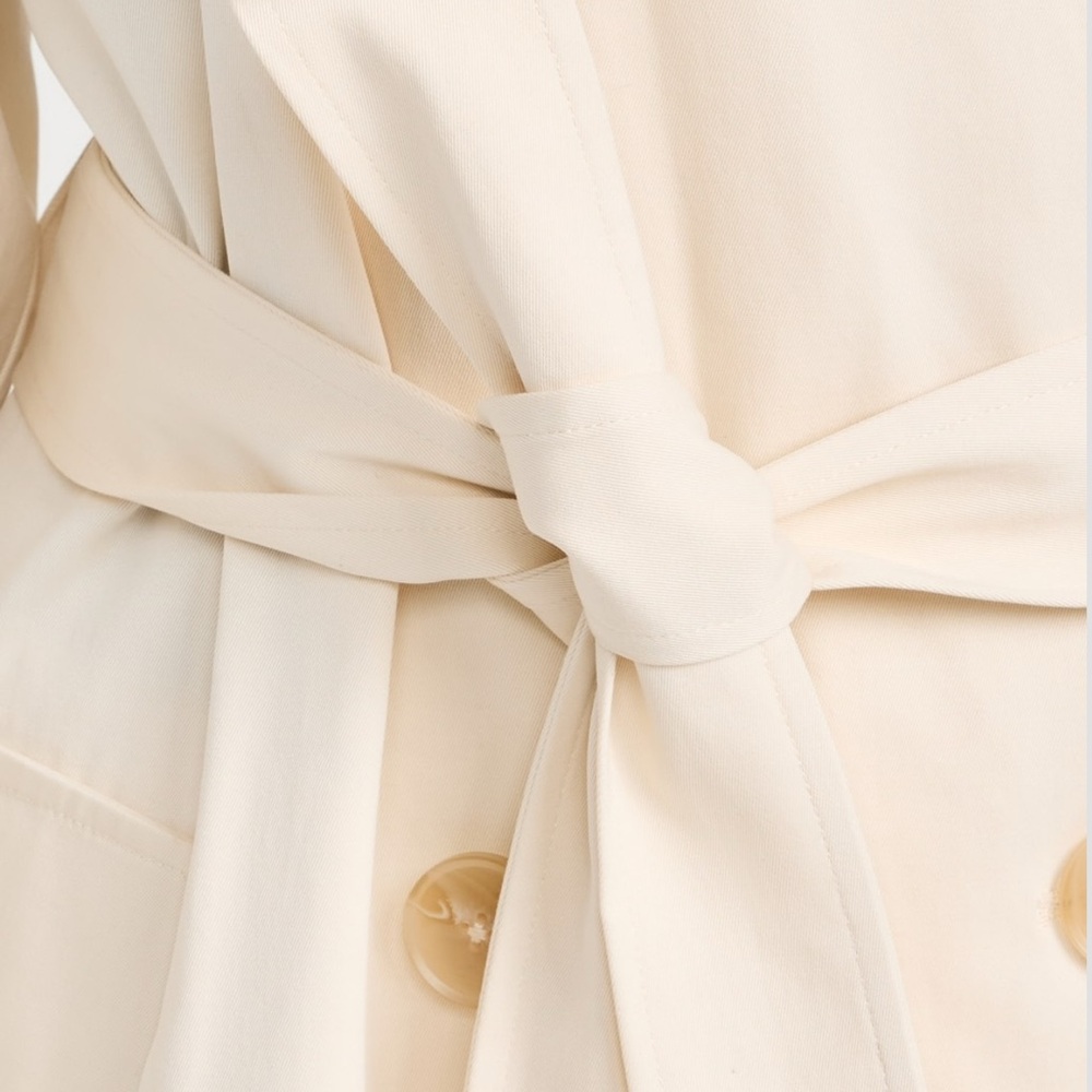 SOLID & STRIPED Cream Jacket NWT - image 9